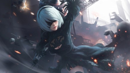 尼尔机械纪元2b游戏壁纸极品壁纸推荐3840x2160 极品壁纸